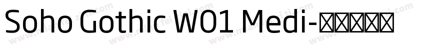 Soho Gothic W01 Medi字体转换